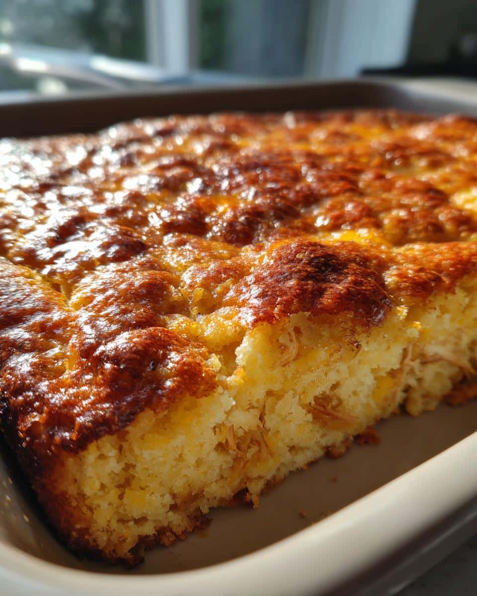 BBQ Chicken and Cornbread Casserole - detail 2