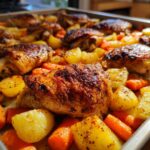 Baked Chicken with Potatoes and Carrots