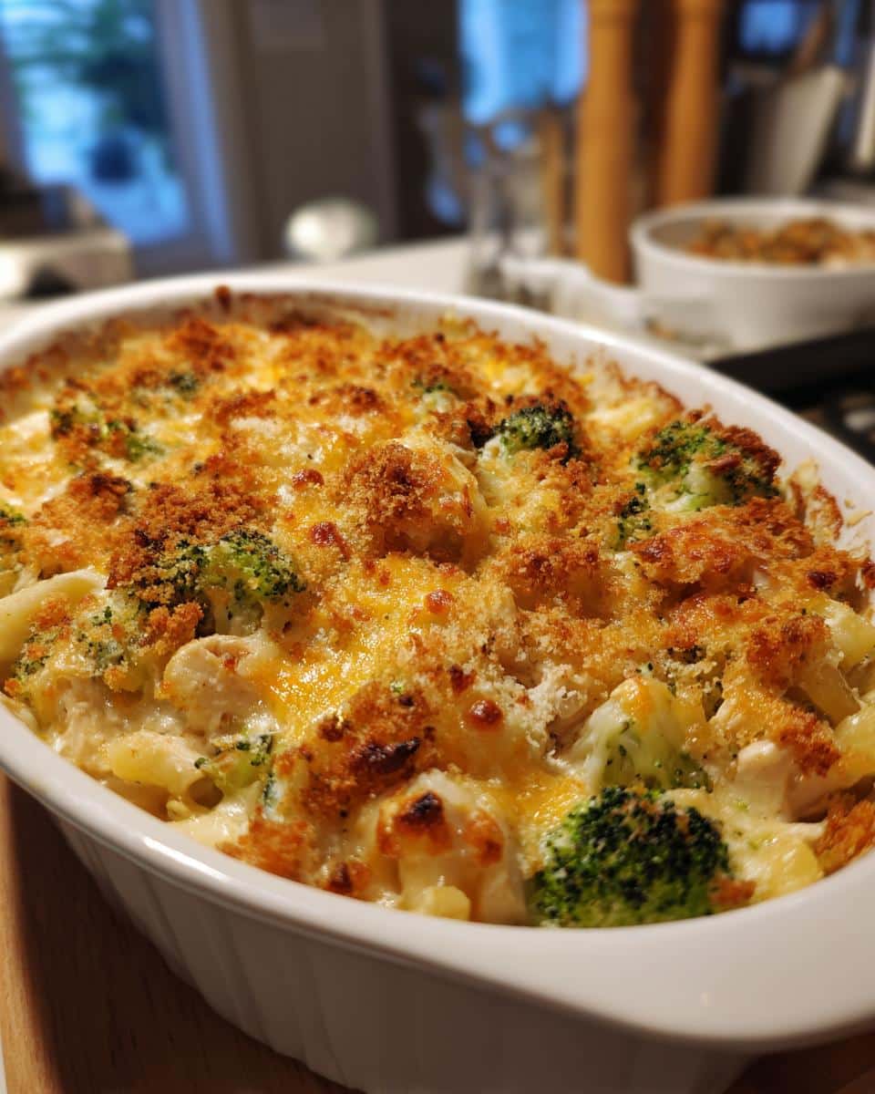 Broccoli Cheddar Chicken Casserole - detail 1