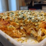 Buffalo Chicken Pasta Casserole