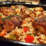 Cajun Skillet Chicken with Rice