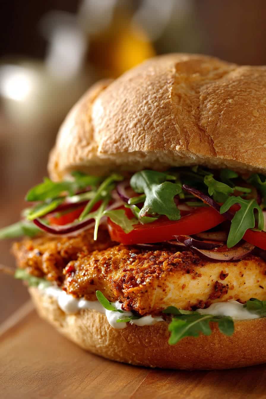Fall Harvest Chicken Sandwich