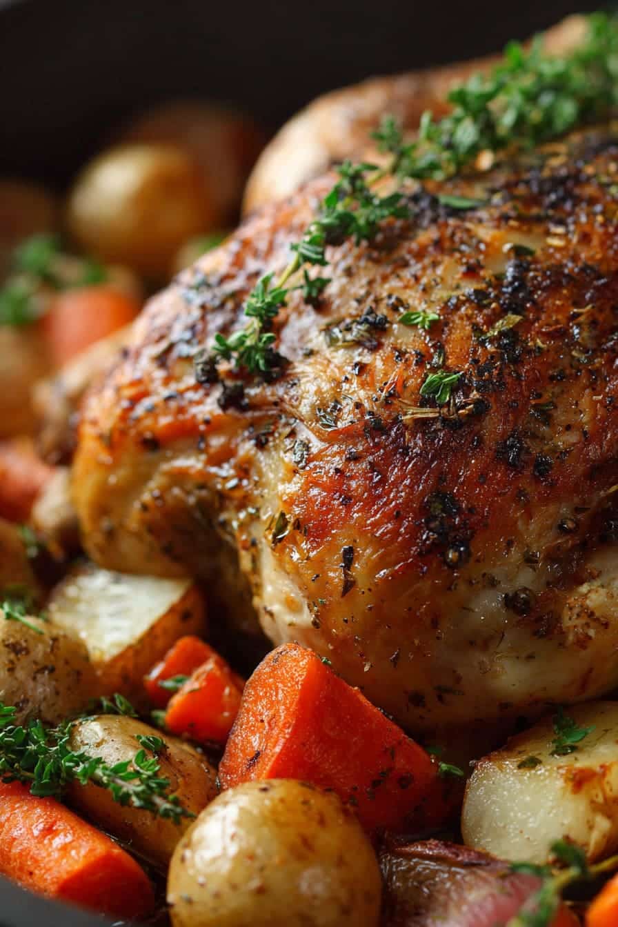Roasted Chicken with Root Vegetables
