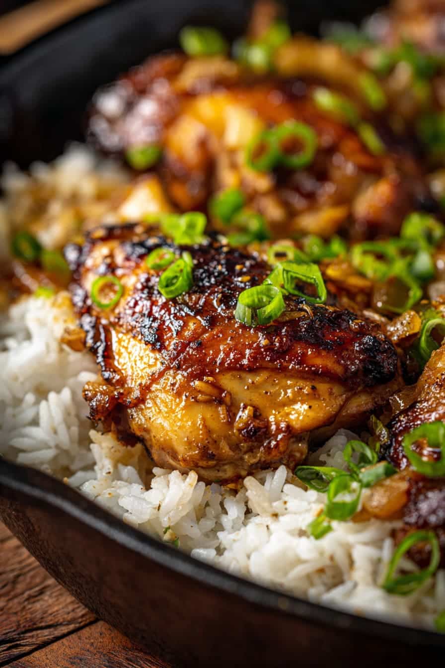 Apple Cinnamon Skillet Chicken