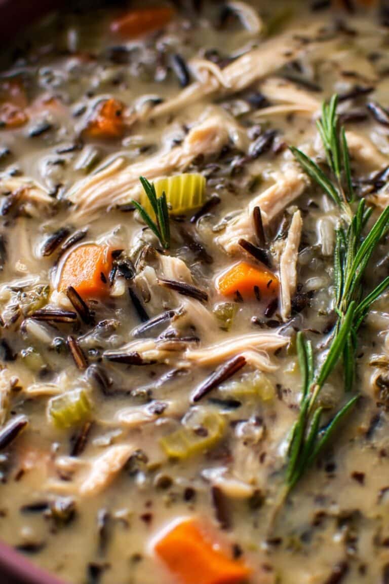Cozy Up with Chicken & Wild Rice Christmas Soup for the Holidays