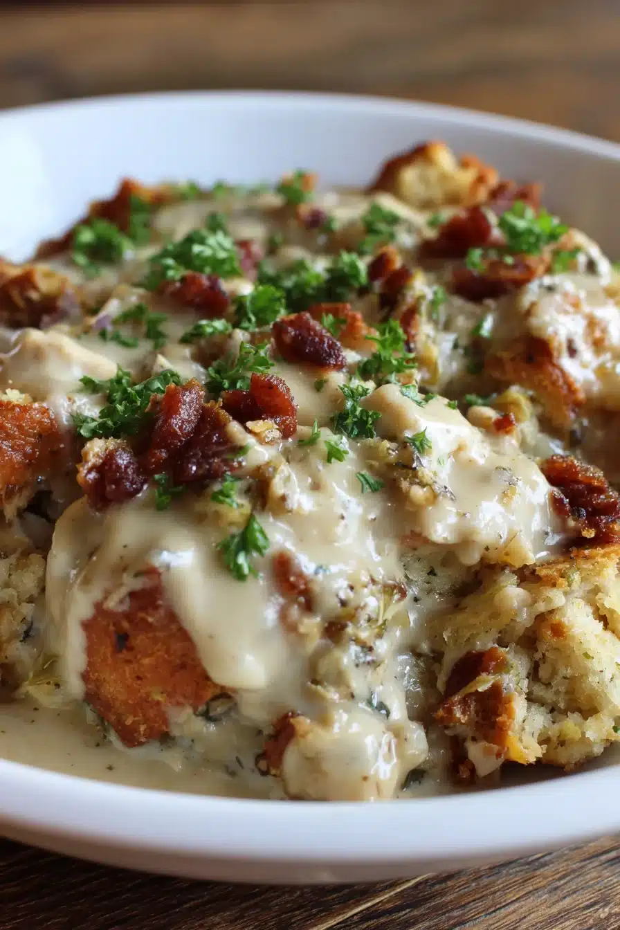 Creamy Chicken and Stove-Top Stuffing Bake
