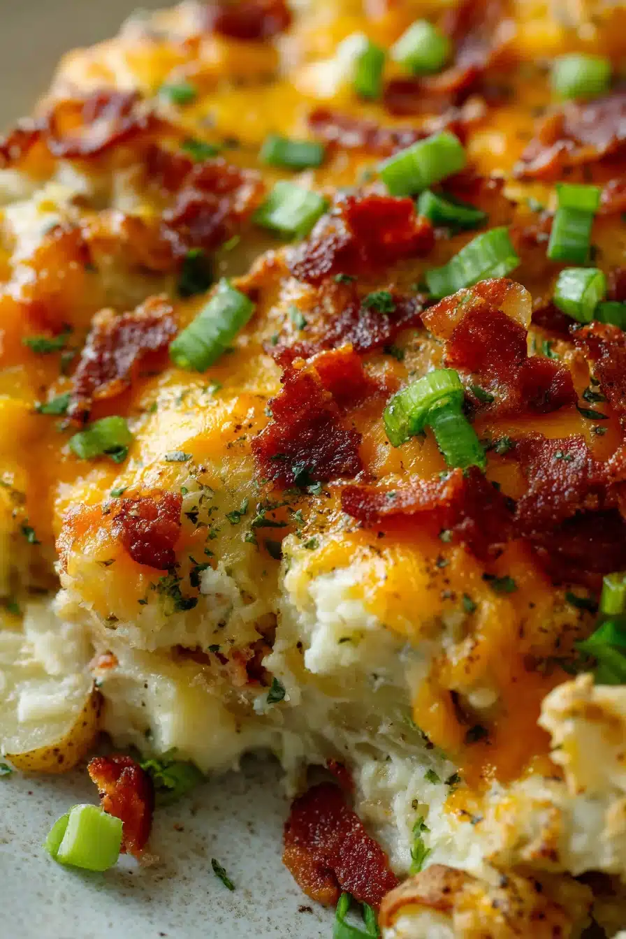 Baked Ranch Chicken and Potato Casserole