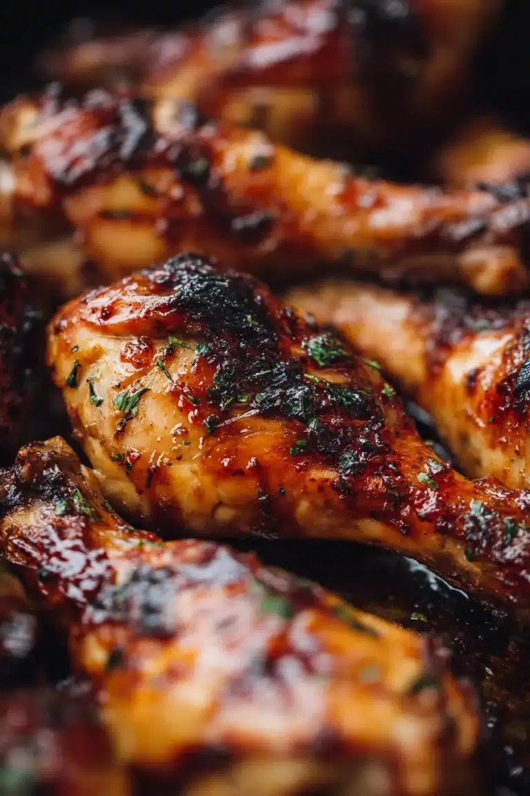Delicious Blackberry Balsamic Roasted Chicken Drumsticks Recipe
