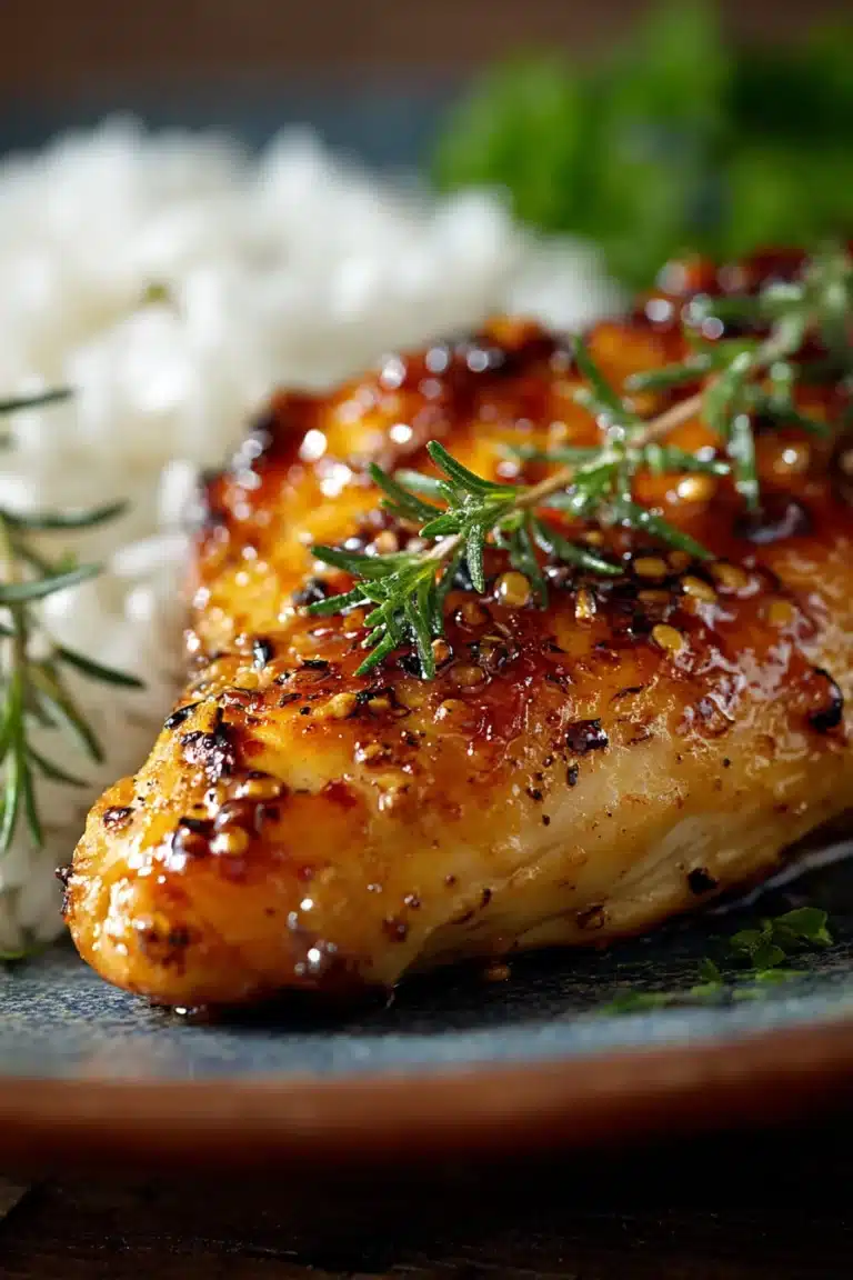 Delicious Honey Garlic Glazed Chicken Breast For Two: A Simple Recipe